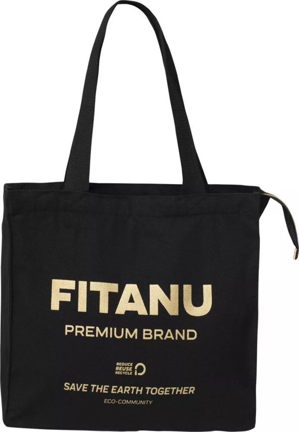 Βαμβακερή τσάντα αγορών Fitanu Eco Bag διαστάσεις 36 x 36 cm