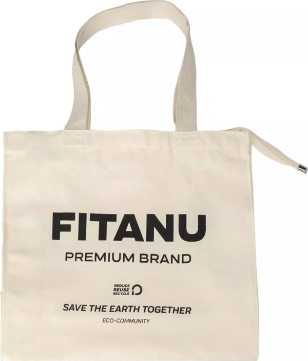 Τσάντα αγορών από βαμβάκι Fitanu Eco Bag διαστάσεις 36 x 36 cm