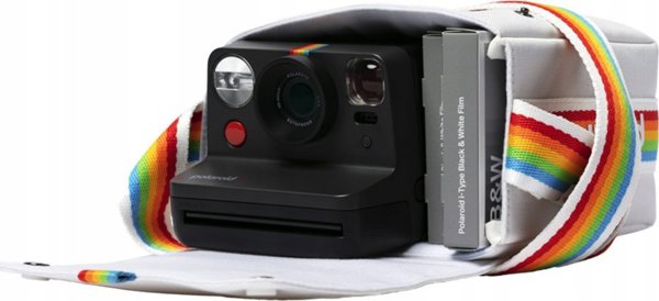 Τσάντα Polaroid Polaroid Now για κάμερα, λευκή