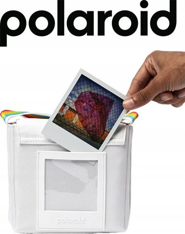 Τσάντα Polaroid Polaroid Now για κάμερα, λευκή