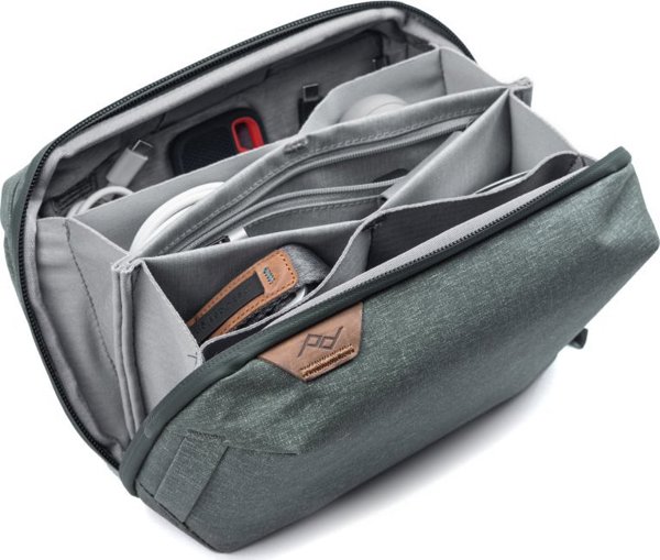 Τσάντα Peak Design Εισαγωγή Travel Line Peak Design Tech Pouch Sage v2 - γκριζοπράσινο