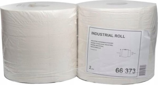 Tork Tork - Χαρτί καθαρισμού σε ρολό, 2-στρώσεις, W1/W2, ανακυκλωμένο - Λευκό