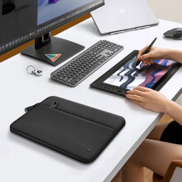 Tech-Protect Sleeve Θήκη για Laptop 15-16 ιντσών, Μαύρο