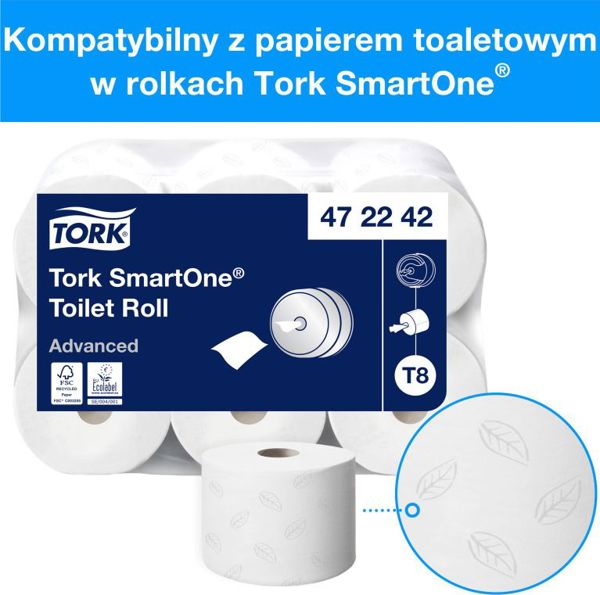 Tork SmartOne Ρολικός Διανομέας Μαύρος (680008)
