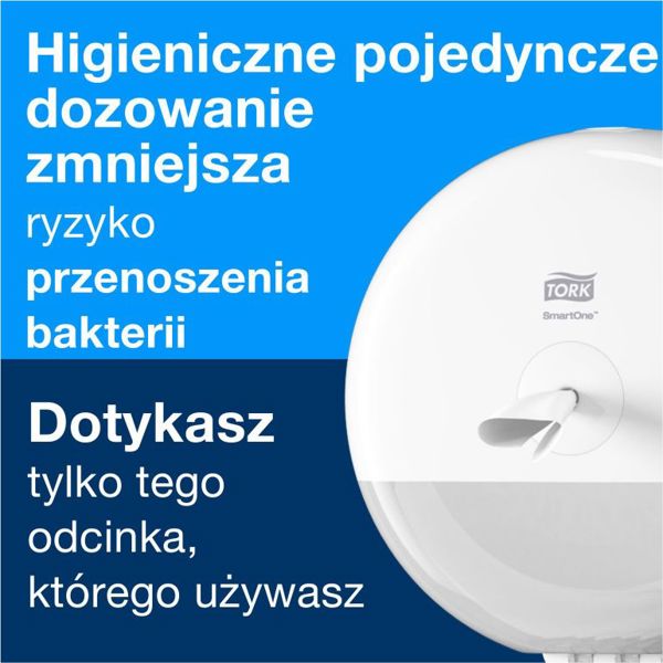 Tork SmartOne Ρολικός Διανομέας Μαύρος (680008)