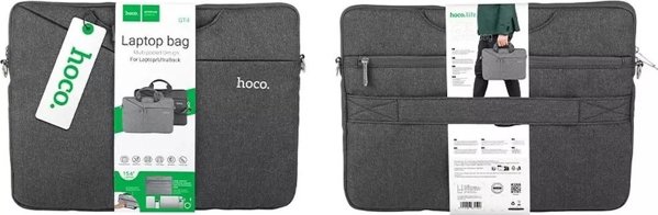 Τσάντα Hoco Τσάντα HOCO για tablet / laptop / netbook 15,6" GT4 σκούρο γκρι 14395615 6942010000000