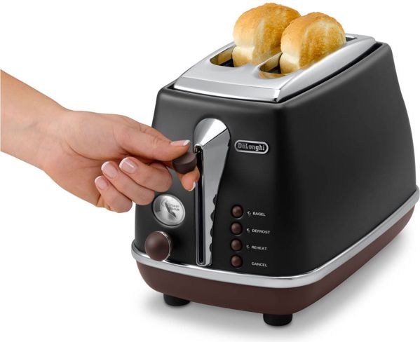 Φρυγανιέρα DeLonghi CTOV 2103.BK+BW