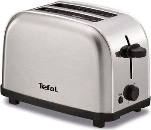 Tefal TT330D Τοστιέρα 2 Θέσεων, Ανοξείδωτο Ατσάλι, Ηλεκτρονικός Έλεγχος Φρυγανίσματος