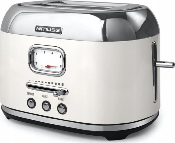 Φρυγανιέρα MUSE TOSTER MUSE MS-120SC 1000W 2 SLOTY