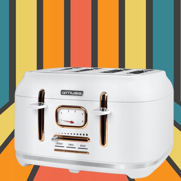 Τοστιέρα MUSE TOSTER MUSE MS-131W 1800W 4 SLOTY