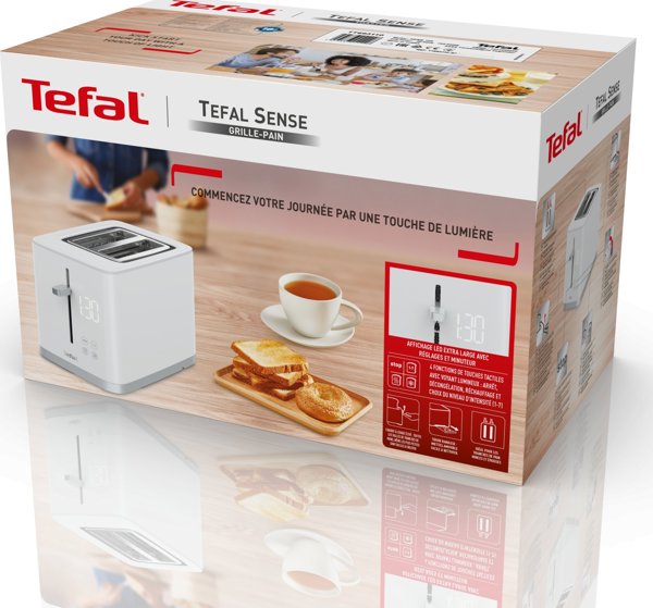 Φρυγανιέρα Tefal Sense λευκό (TT693110)