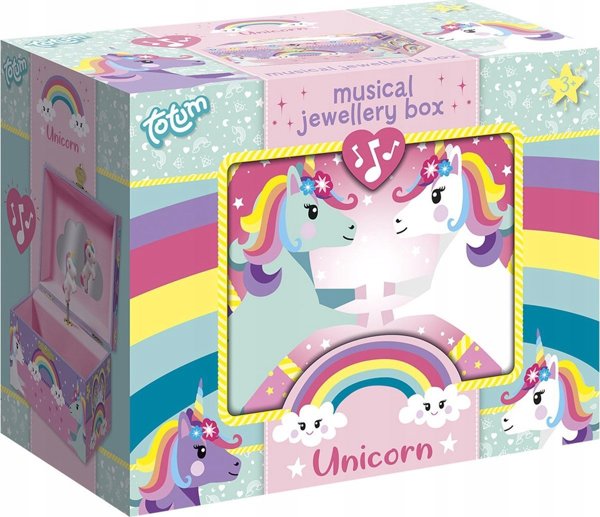 Κουτί Μουσικών Κοσμημάτων Unicorn TOTUM, 072114 14235656 8714274072114