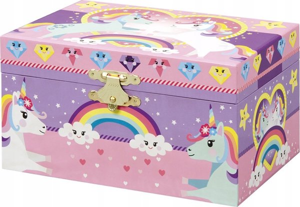 Κουτί Μουσικών Κοσμημάτων Unicorn TOTUM, 072114 14235656 8714274072114
