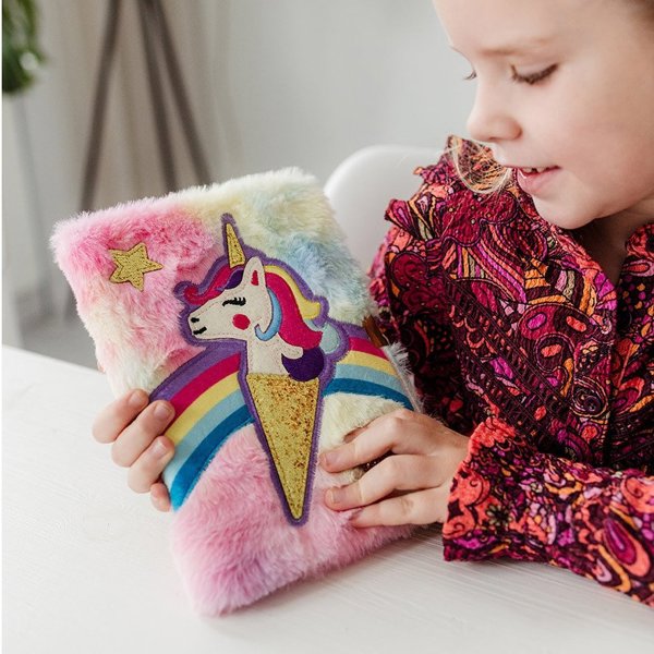 Totum TOTUM Unicorn Fluffy Notebook, 072107