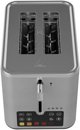 Aeno Φρυγανιέρα με Έλεγχο Αφής, 2 Θέσεων, 800W, Inox