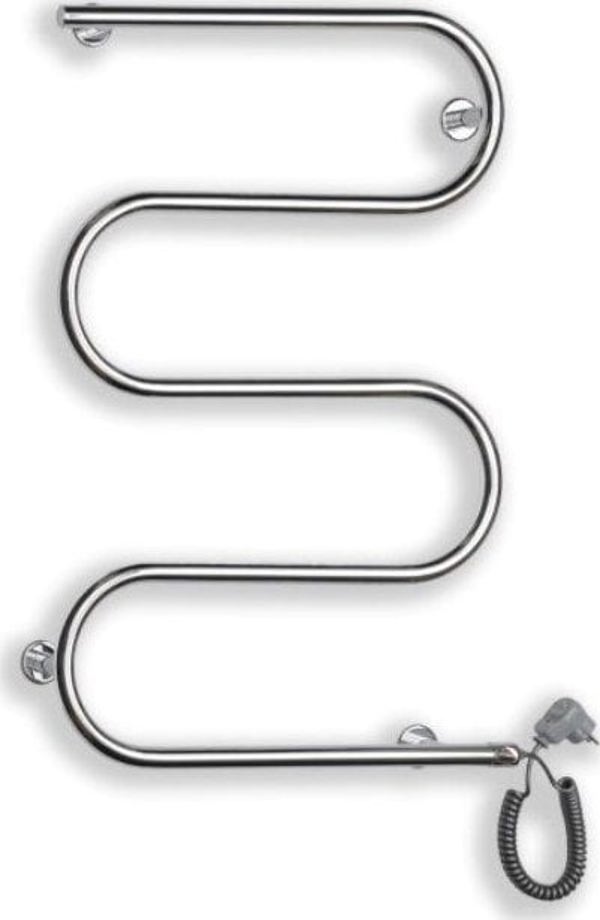 Towel dryer ELONIKA EE400S4K, 830 x 500 mm, electric, 60 W, right