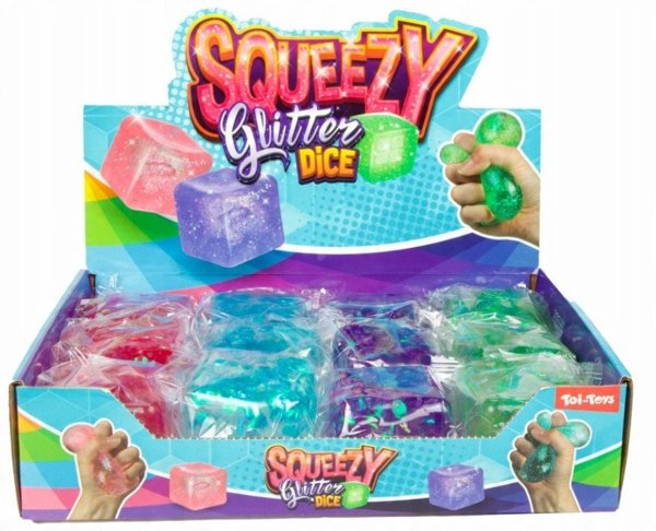 ΚΥΒΟΣ ΓΚΛΙΤΕΡ ΑΝΤΙ ΣΤΡΕΣ TOY 45-35866Z