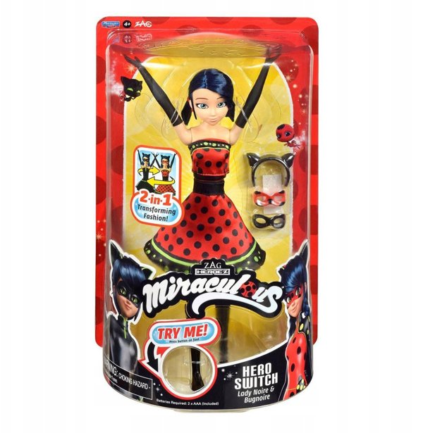 ΚΟΥΚΛΑ ΠΑΙΧΝΙΔΙΟΥ MIRACULOUS LADYBUG 50414
