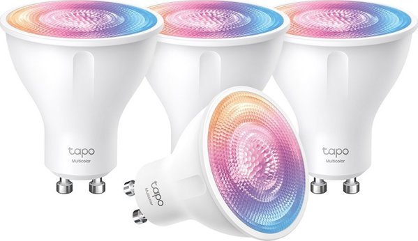 TP-Link Έξυπνη λάμπα LED Tapo L630 GU10 (4-Pack) Wi-Fi 3,7W/6500K