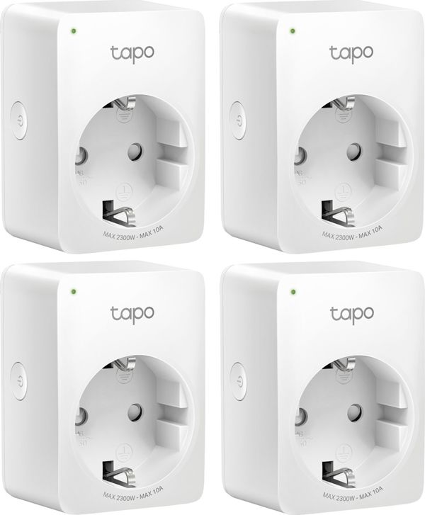 TP-Link TP-LINK TAPO P100 Έξυπνη Πρίζα Wi-Fi 4 τεμάχια