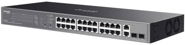 TP-Link OMADA switch ES228GP (26xGbE,2xSFP,24xPoE+,250W)