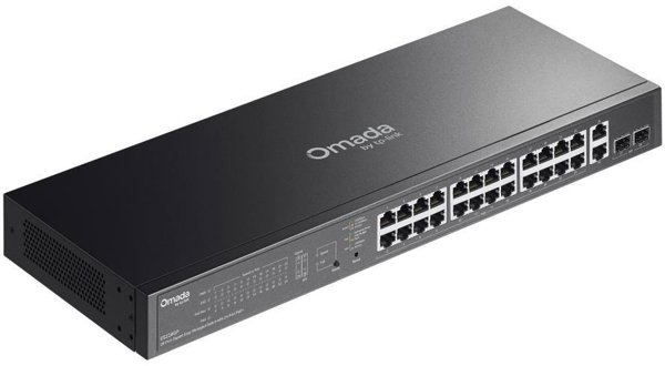 TP-Link OMADA switch ES228GP (26xGbE,2xSFP,24xPoE+,250W)