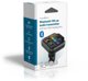 Πομπός FM αυτοκινήτου Nedis CATR2024BK Bluetooth 1" σταθερός Μαύρος