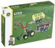 Τρακτέρ John Deere για συναρμολόγηση με 2 ρυμουλκούμενα