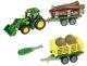 Τρακτέρ John Deere για συναρμολόγηση με 2 ρυμουλκούμενα