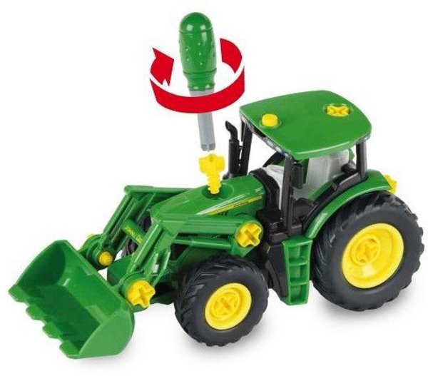 Τρακτέρ John Deere για συναρμολόγηση με 2 ρυμουλκούμενα