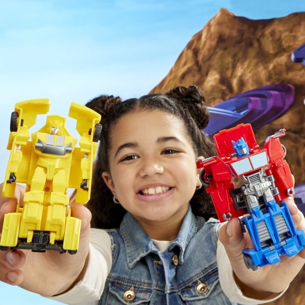 TRANSFORMERS Earthspark Φιγούρα 1 βήμα σύνθλιψη