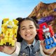 TRANSFORMERS Earthspark Φιγούρα 1 βήμα σύνθλιψη