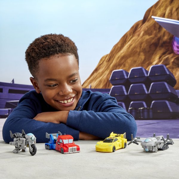 TRANSFORMERS Earthspark Φιγούρα 1 βήμα σύνθλιψη