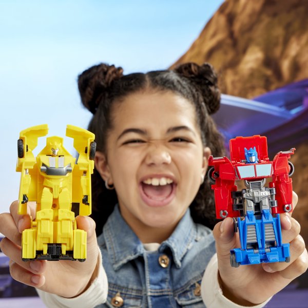 TRANSFORMERS Earthspark Φιγούρα 1 βήμα σύνθλιψη