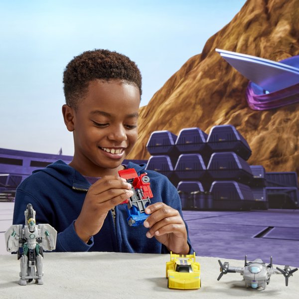 TRANSFORMERS Earthspark Φιγούρα 1 βήμα σύνθλιψη
