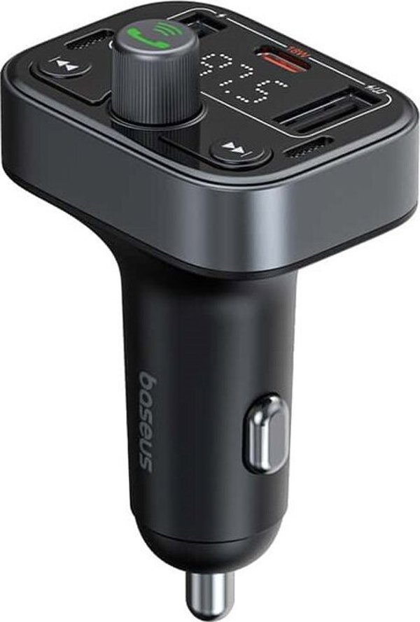 FM πομπός Noveen FM πομπός Baseus S-09 Pro, Bluetooth (μαύρο)