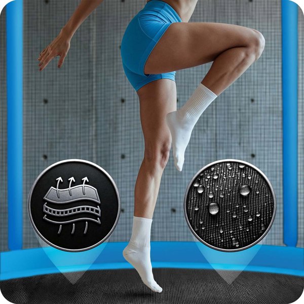 Τραμπολίνο κήπου Neo-Sport NS-10Z181 με εξωτερικό δίχτυ 10 FT 312 cm