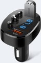 Πομπός FM XO Πομπός FM XO BCC03 Bluetooth, QC 3.0, 2x USB, 18W (μαύρο)