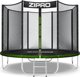 Τραμπολίνο κήπου Zipro Jump Pro με εξωτερικό δίχτυ 8FT 252cm