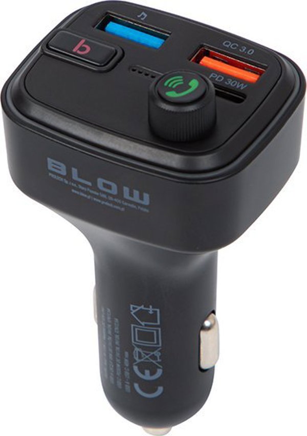 Πομπός FM Blow 74-177# Πομπός fm blow bluetooth5.3+qc3.0 +pd 30w