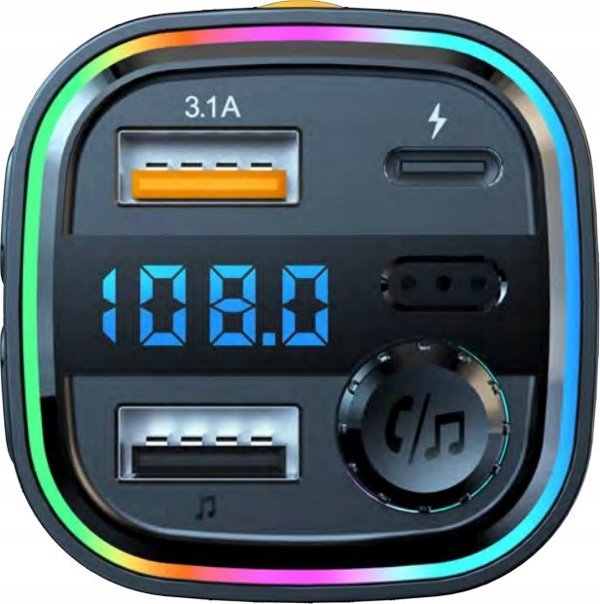 Akai FM πομπός AKAI FMT-26BT πομπός αυτοκινήτου