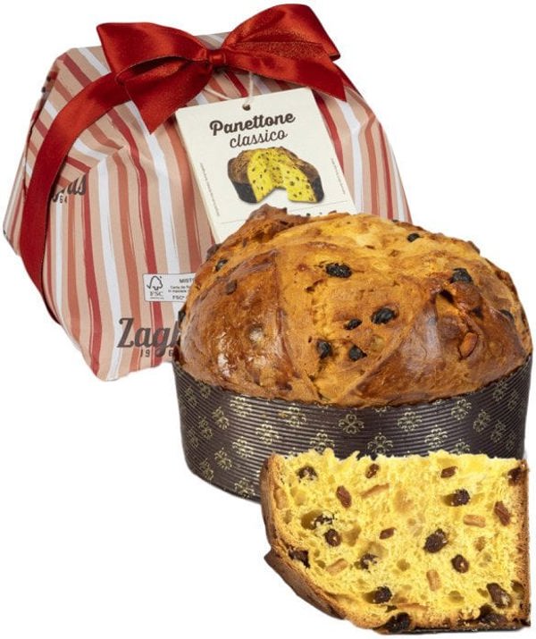 Παραδοσιακό panettone Zaghis Classico, 750 g