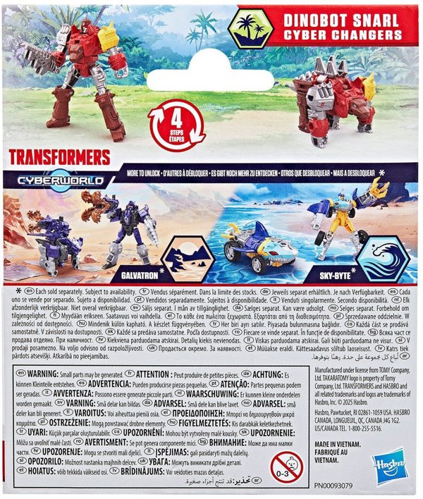 TRANSFORMERS Φιγούρα Cyberworld Cyber Changers, 10 εκ.