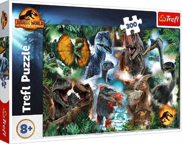 Trefl Παζλ 300 Κομμάτια Αγαπημένοι Δεινόσαυροι Jurassic World