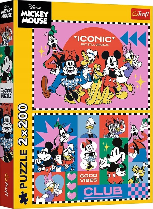 Trefl PUZZLE 2X200EL TREFL ΧΡΟΝΟΣ ΜΕ ΦΙΛΟΥΣ ΠΟΥΔ 8