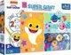 Trefl Primo Puzzle Giant 3σε1 15 κομμάτια Μικρός καρχαρίας Baby Shark