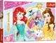 Trefl Παζλ με γκλίτερ λαμπερές πριγκίπισσες Disney Bella και Arielka 100 14819