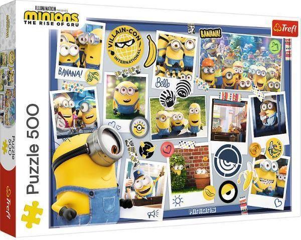 Παζλ Trefl Minions Crazy Photo Collection 500 Κομμάτια, 48x34 cm