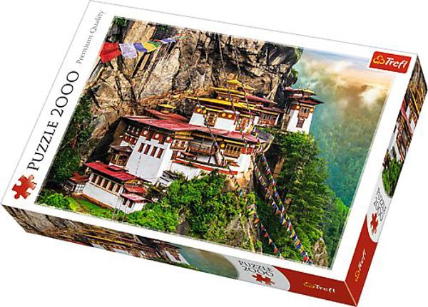 Παζλ Trefl 2000 κομμάτια Tygrysie gniazdo, Bhutan (27092)