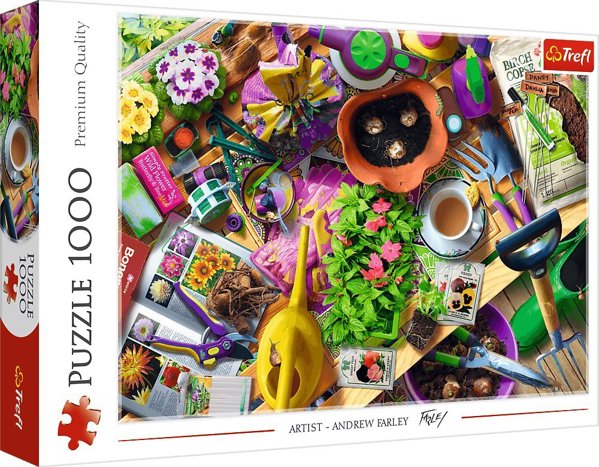 PUZZLE 1000 Τακτοποίηση στον κήπο 10927